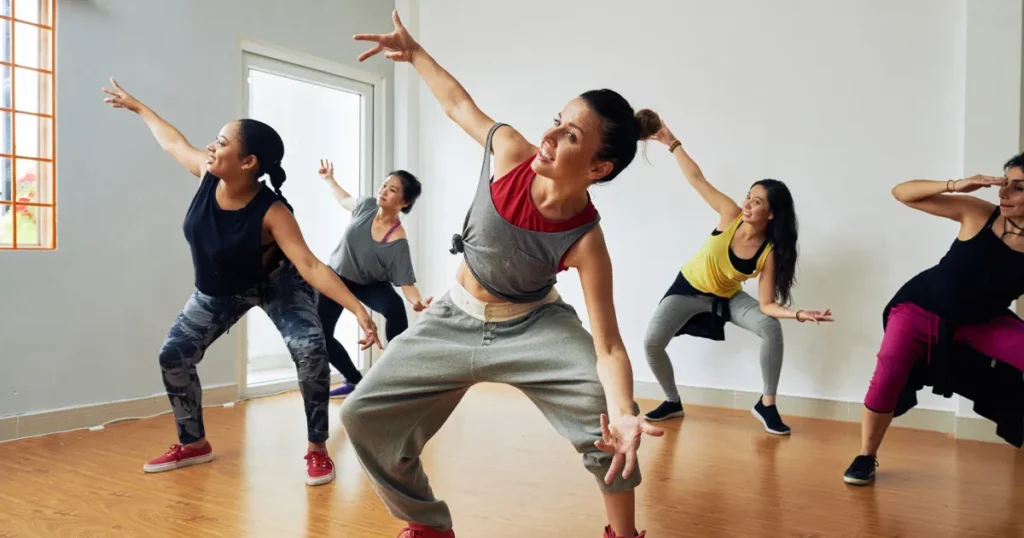 fitness classes provided by dance connection.